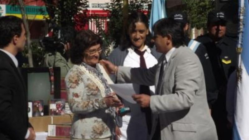 Andersch hizo entrega del Fortalecimiento Institucional