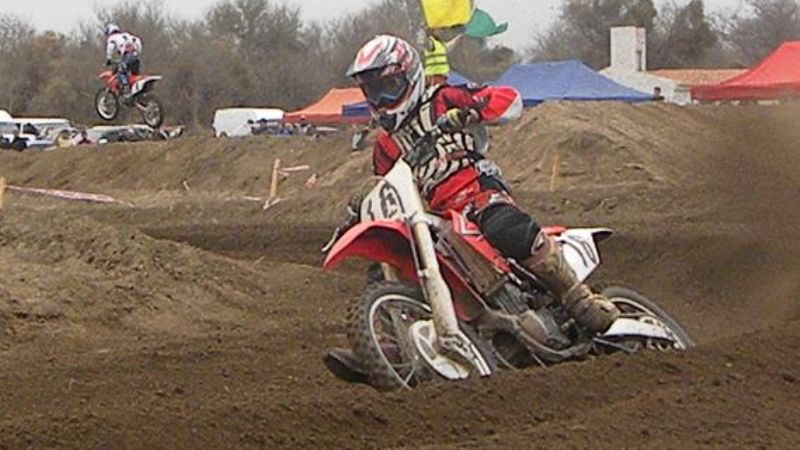 Darío Ovejero, 3ro. en la 2da. del Argentino de Motocross