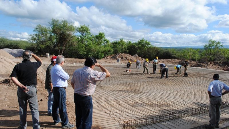 A  buen ritmo avanza la obra del acueducto Cortaderas-Lavalle