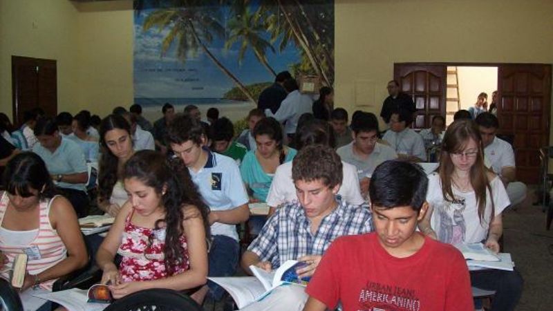 Taller en la parroquia Santa Rosa de Lima