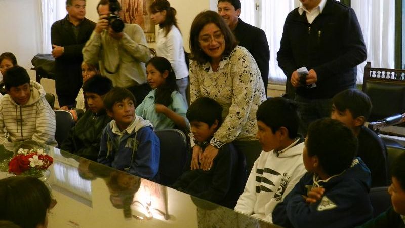 Alumnos de Antofagasta de la Sierra visitan la Capital