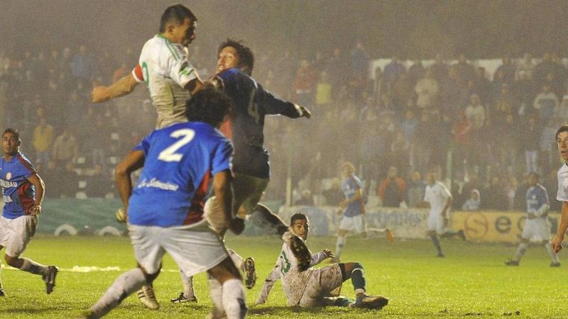 Unión Aconquija se despidió  con una goleada