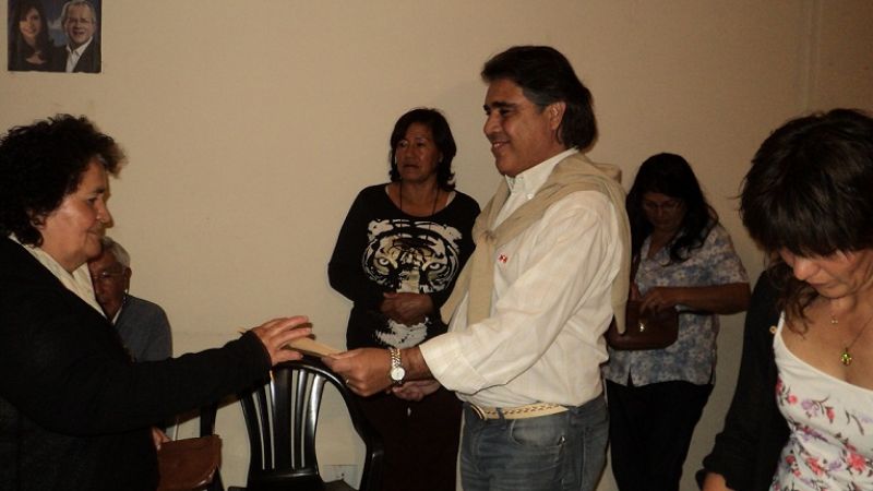 Sigue la entrega de pensiones en Santa María