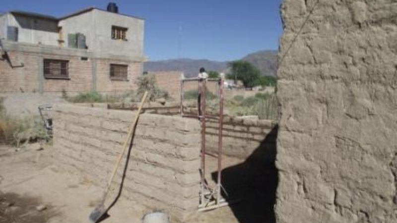 Obras públicas asistió a familias carenciadas