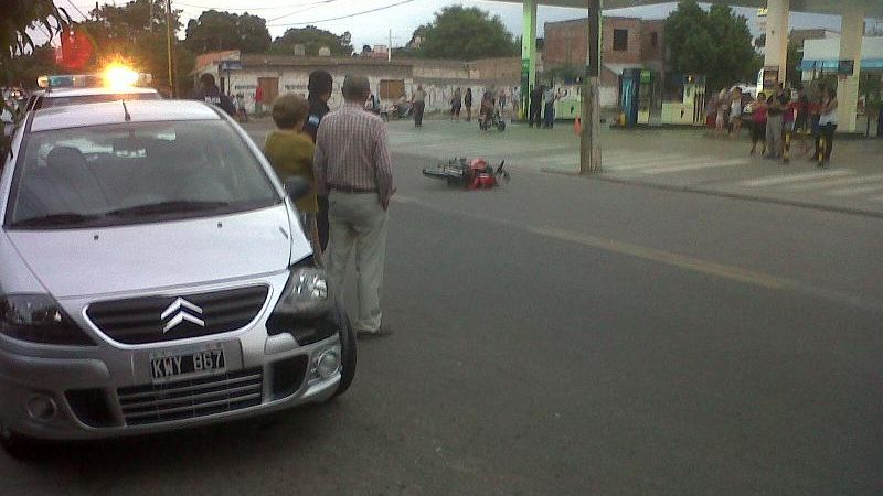 Choque sin lesionados