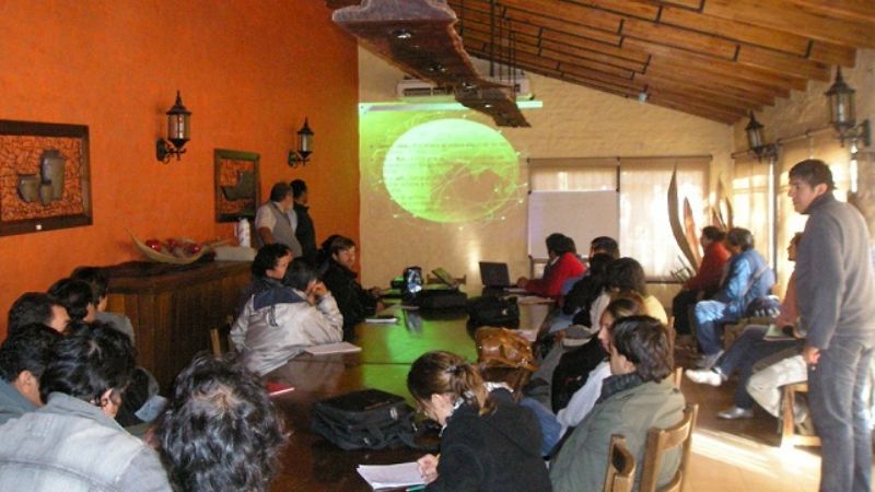 Primer curso de manejo de GPS y georeferenciación de imágenes  