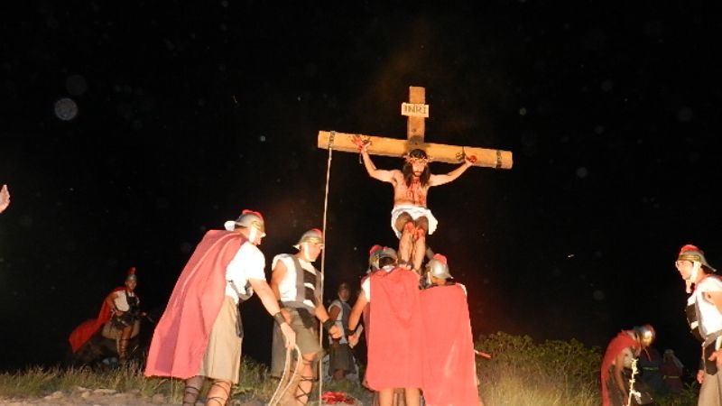 Vía Crucis en la Capital