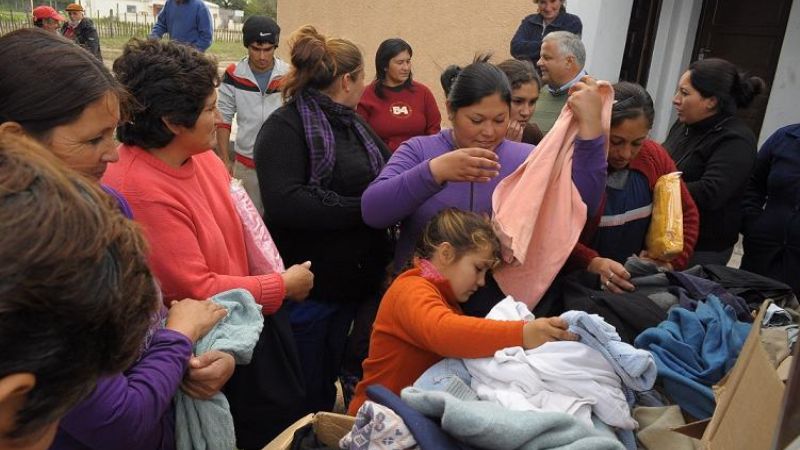 96 horas solidarias con los damnificados de Las Palmitas