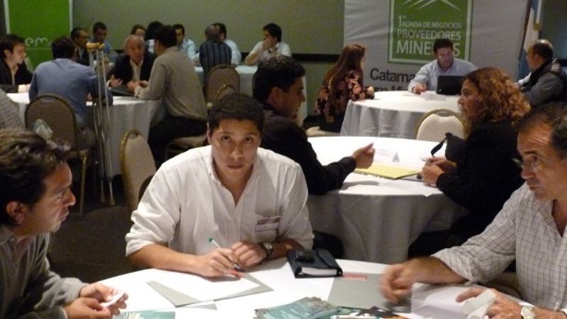 Exitosa ronda de negocios de proveedores mineros