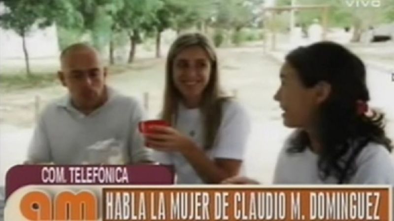 La ex mujer de Claudio María Domínguez salió a defender al Maestro Amor