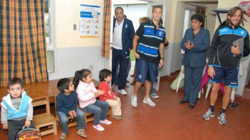 Racing solidario en Catamarca