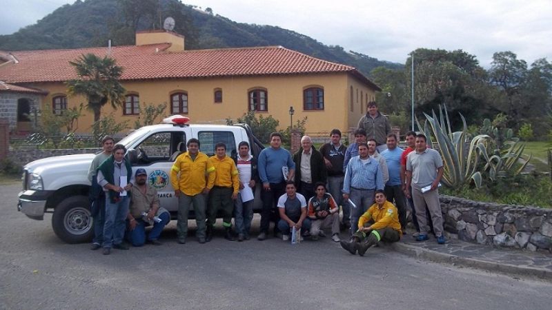 Dictaron curso básico de combatiente de incendios forestales en Capayán 