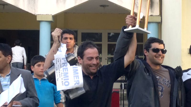 Javier Alvarez Morales campeón del Torneo de Pejerrey