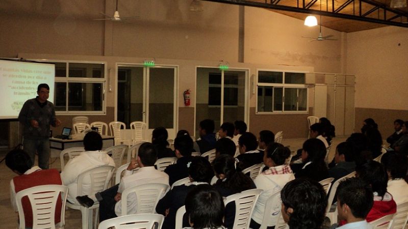 Importante capacitación de Alumbrera en la EPET N° 5