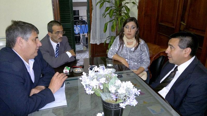 Gordillo recibió a Tomassi