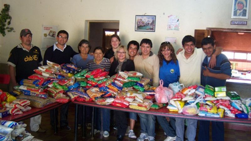 Exitosa Cabalgata Solidaria en Fray Mamerto Esquiú