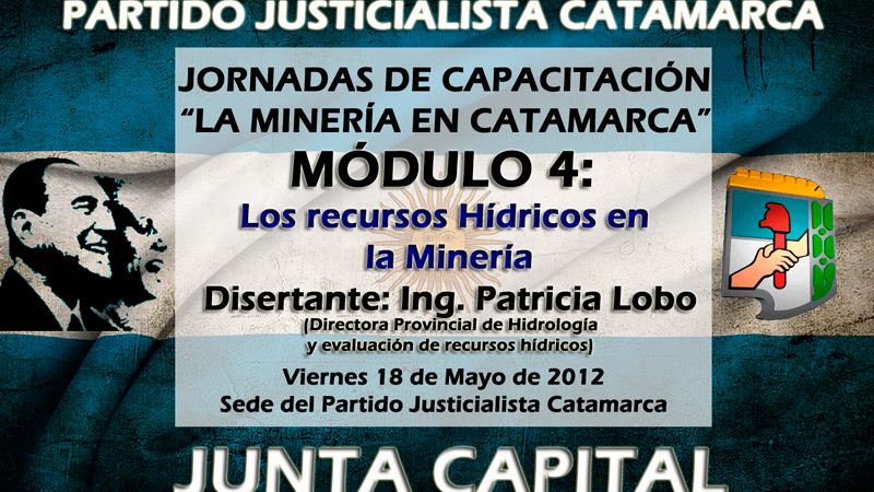 Jornadas en el PJ sobre la minería en Catamarca