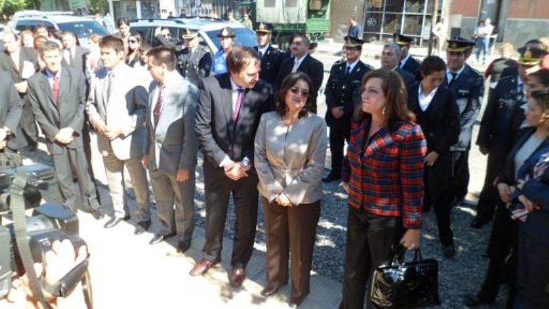 Llegó Nilda Garré, la ministra de Seguridad de la Nación