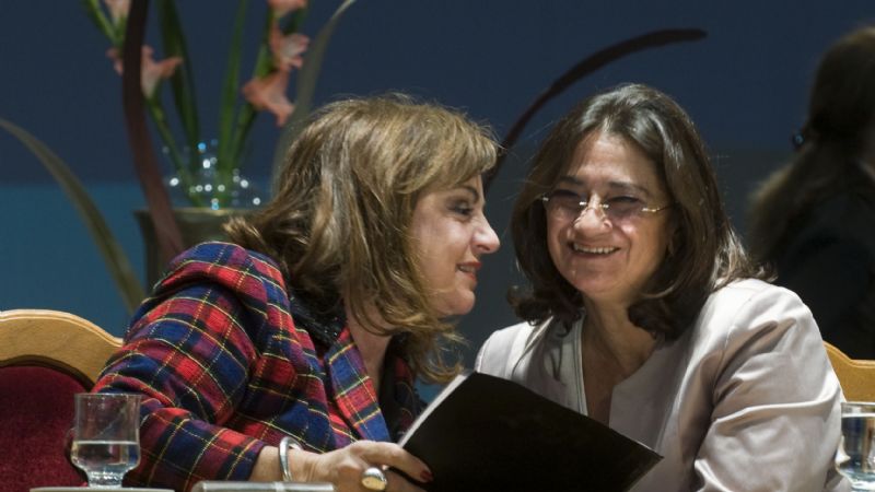 Garré y Corpacci firmaron convenios