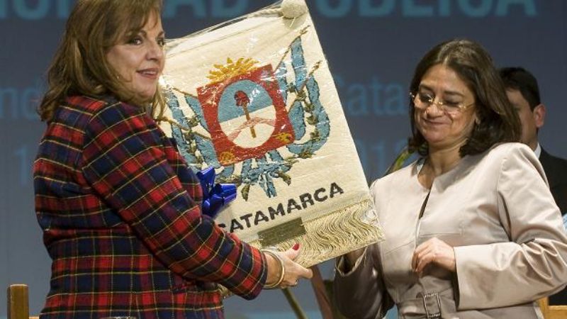 Garré y Corpacci firmaron convenios