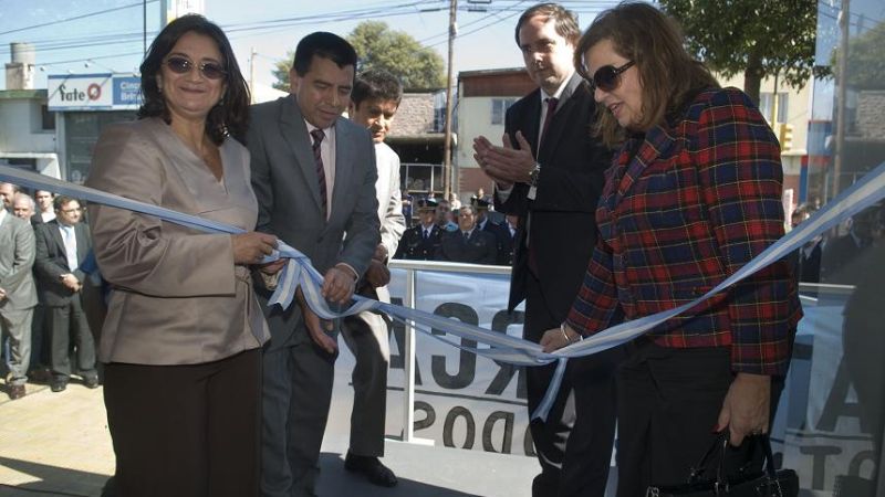 Garré y Corpacci firmaron convenios