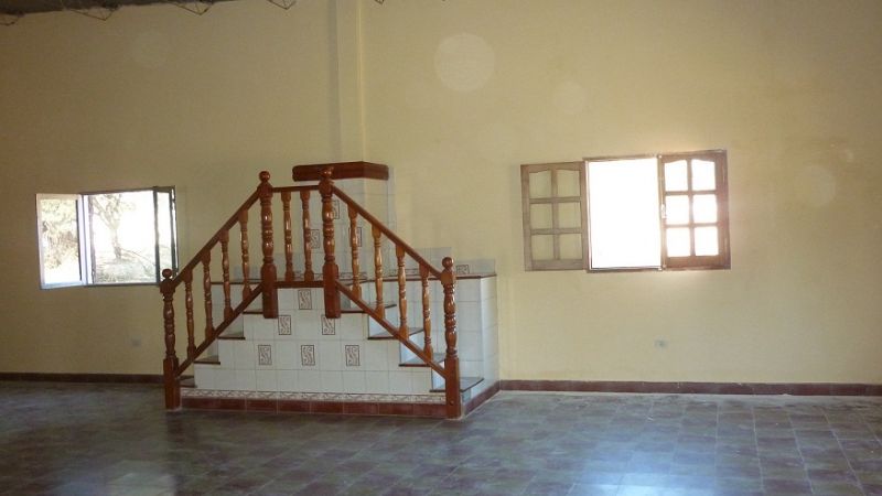 Trabajos en el Salón Chacarita de Santa María