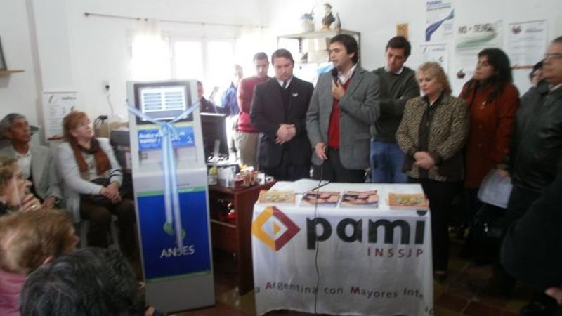 ANSES y PAMI inauguraron terminal de autoconsulta