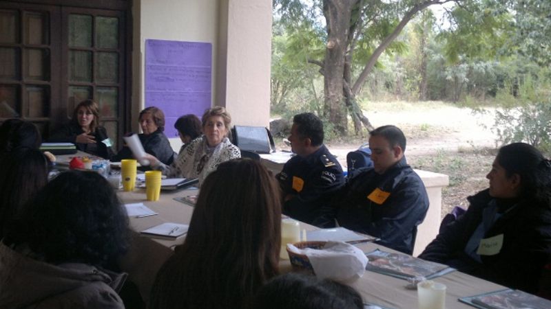 INADI en una Mesa de Encuentro en Huaco
