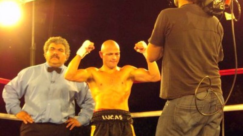 “Mendieta” Báez le ganó por nocaut al salteño Acosta