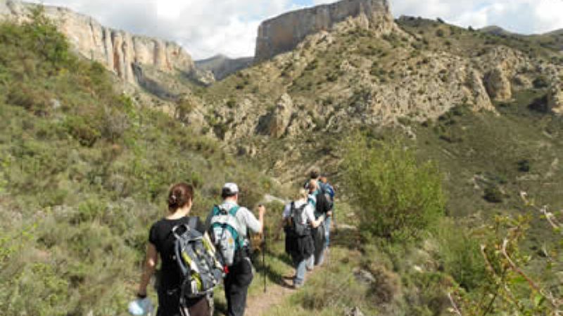 Travesía de treeking por el “Cruce al Gracián”