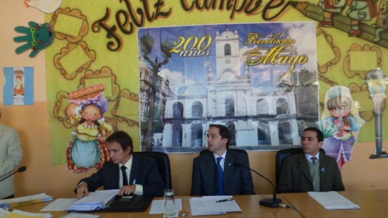 Comenzó la sesión de Senadores en Chumbicha