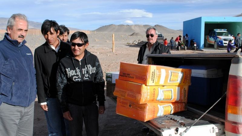 Lucía Corpacci inauguró la  subcomisaría en El Peñón