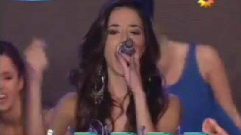 Excelente actuación de Belén Ponce en Soñando por Cantar