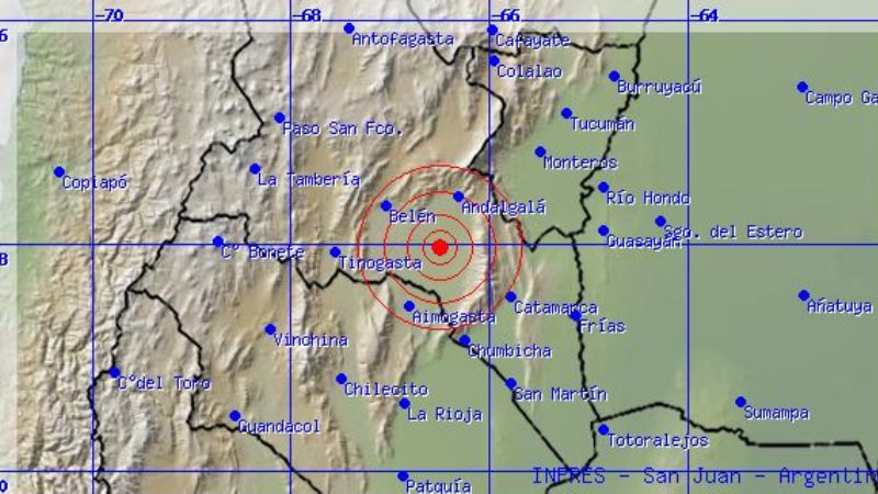 En la región, se registraron 50 sismos en tan sólo 5 días