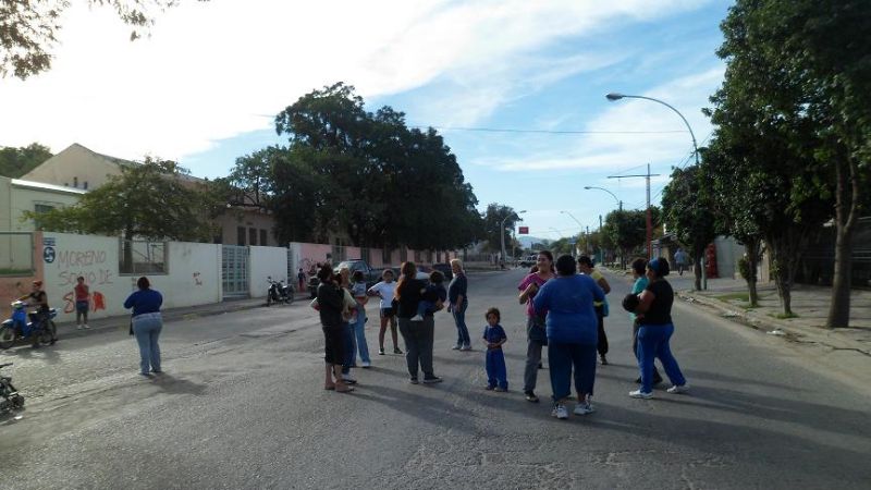 Piquete en la Ruta Nacional N°38