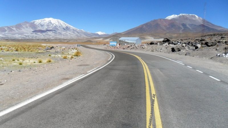 Recuperó la transitabilidad con precación la ruta chilena del paso