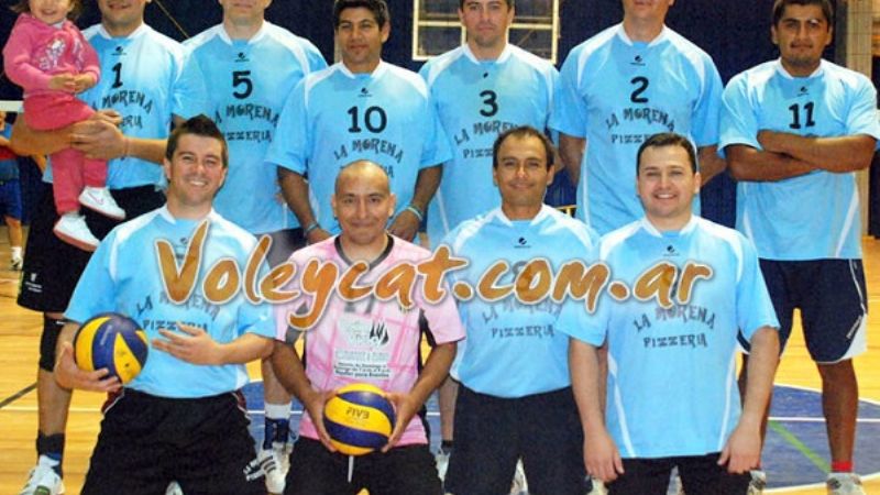 Morena, campeón del Apertura, en Súper 30 del Voley Veterano