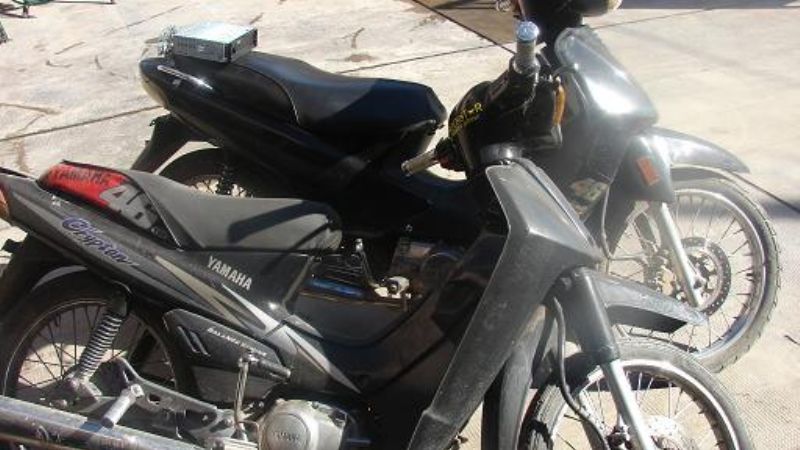 Recuperan moto robada