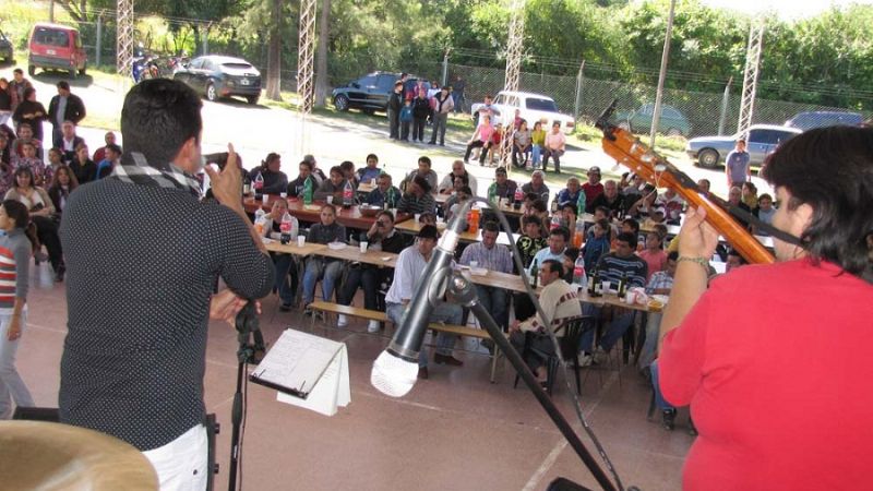 El municipio de Huillapima agasajó a los trabajadores   