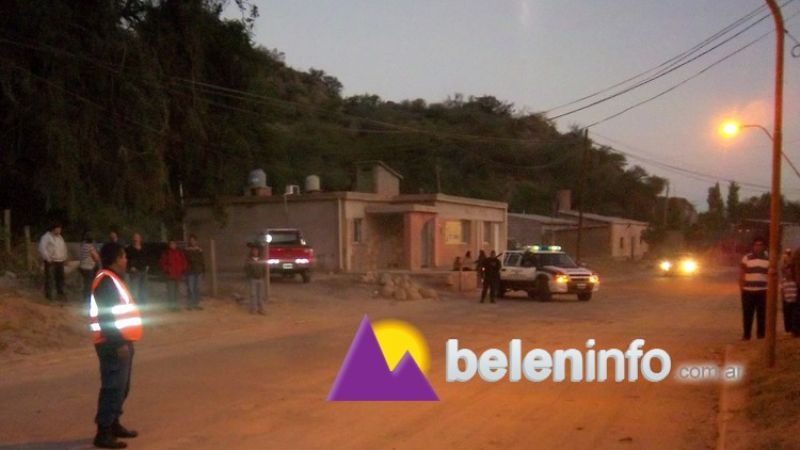 Belén: choque y vuelco