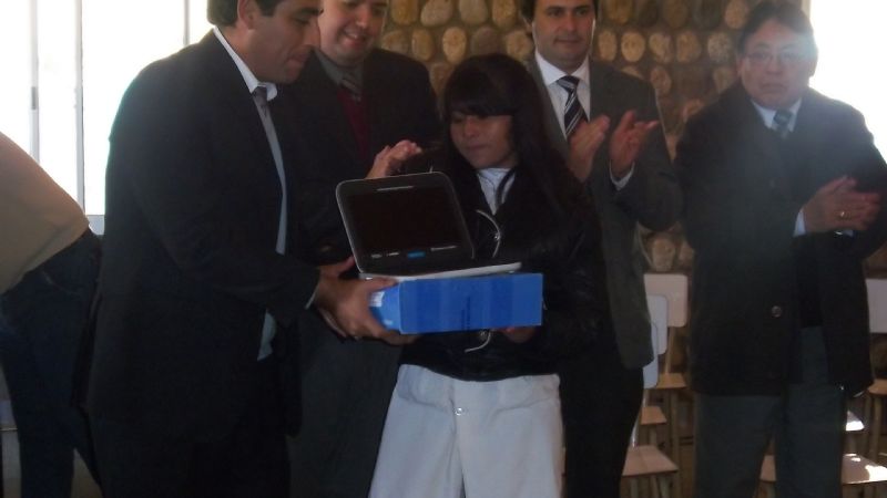 Entregaron Netbooks del Programa Conectar Igualdad en Aconquija