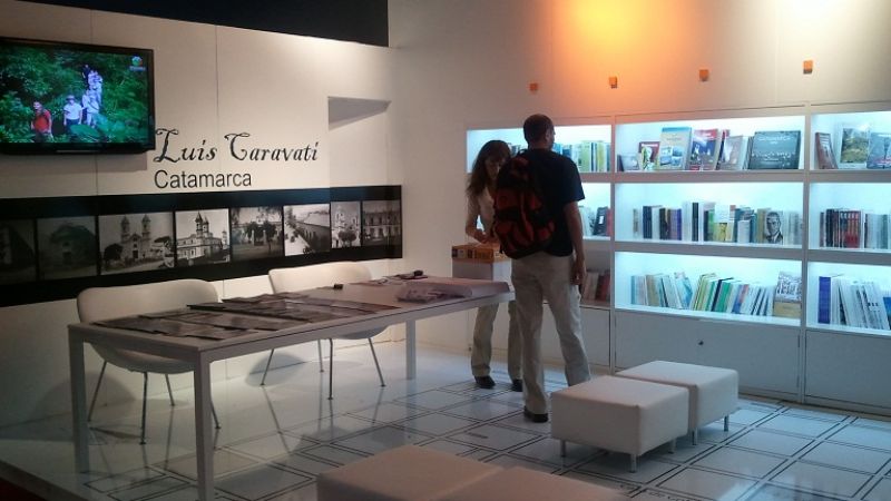 El stand de Catamarca distinguido en la Feria del Libro de Buenos Aires