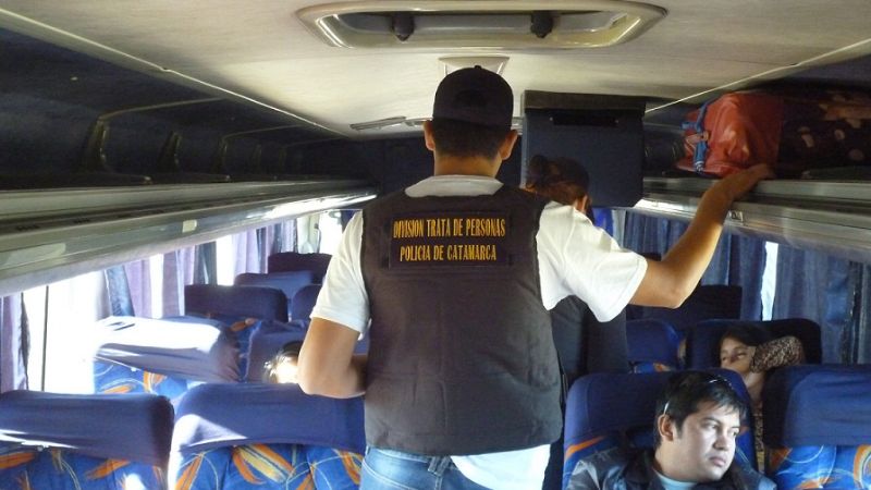 Estrictos controles de Trata de Personas  