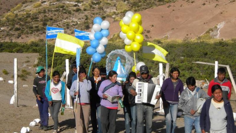 Fiestas patronales de la Virgen del Valle a 3.000 metros de altura