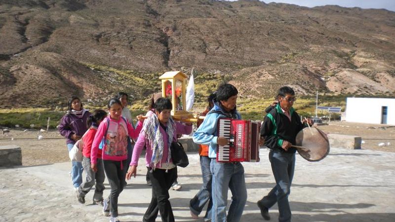 Fiestas patronales de la Virgen del Valle a 3.000 metros de altura
