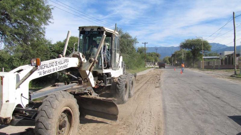 Repavimentan el camino que une Huillapima con la Villa de Concepción