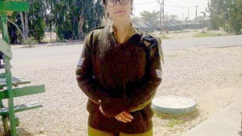 La catamarqueña Azul Selser, sargento del ejército israelí