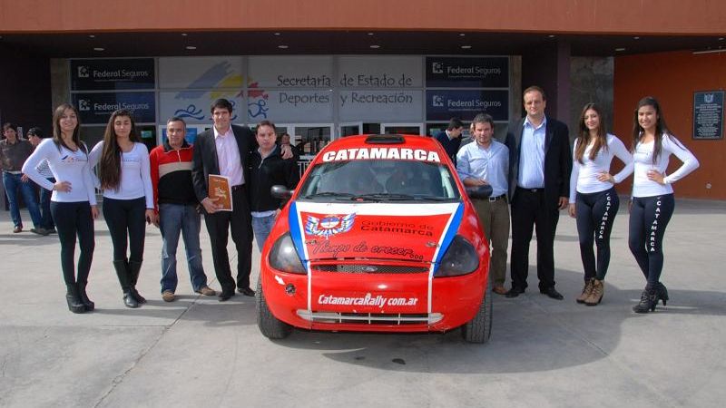 Presentaron pilotos locales para el Rally del Poncho