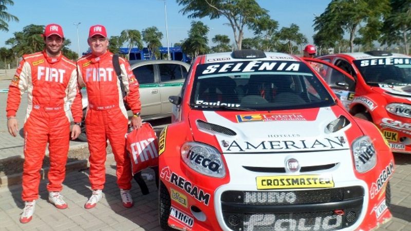 Pozzo el “1” y Menzi el “2”, en el doblete de Fiat en Catamarca