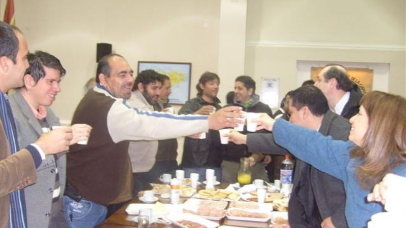 Concejales agasajaron a los periodistas